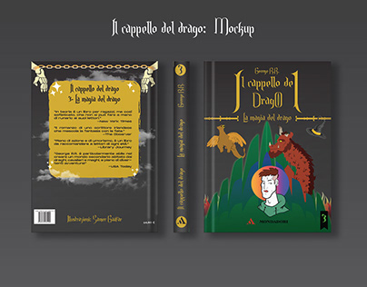 THE DRAGON'S HAT FANTASY BOOK DUST JACKET