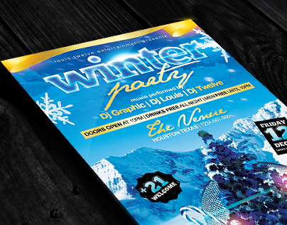 Winter Party | Flyer Template
