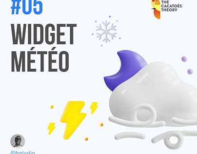 Widget Météo 🌤 (Weather widget)