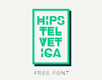 Hipstelvetica Free Font