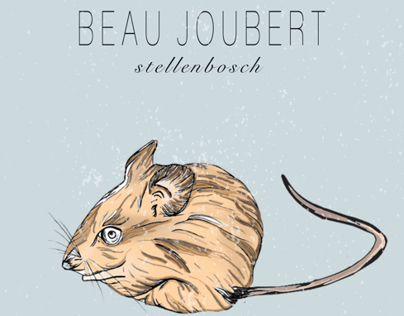 Beau Joubert Wine label
