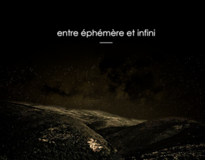 Sueno "Entre ephemere et infini" album artwork