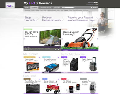 FedEx Loyalty Edge . Website & App
