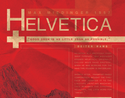 Helvetica | Poster