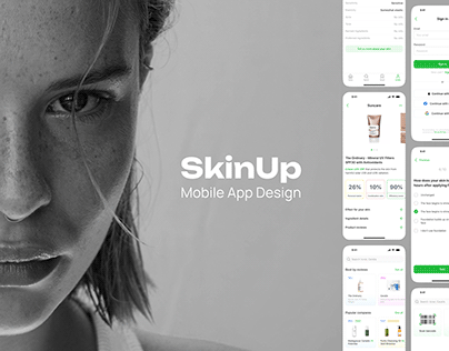SkinUp. Skin Care Mobile App