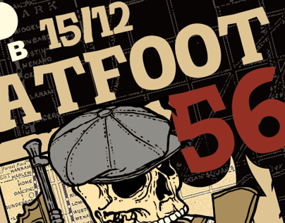 Flatfoot56 concert poster