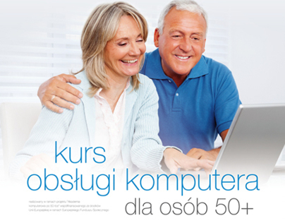 Computers for 50+ - poster