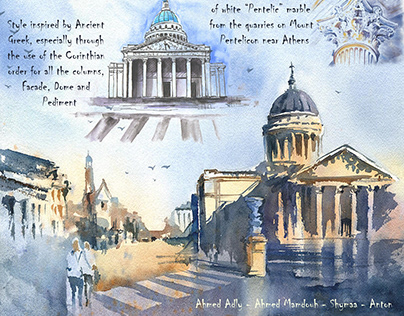 Pantheon in Paris Poster