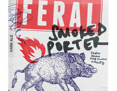 Feral Brewing Company Packaging