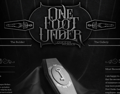 One Foot Under Website