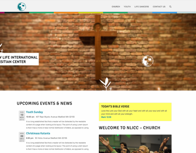 New Life International Christian Center Website
