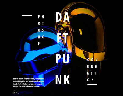 Daft Punk Cover Art Design