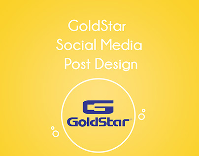 GoldStar Shoes Social Media Poster Design