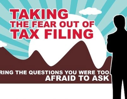Infographic on Fear of Tax Filing