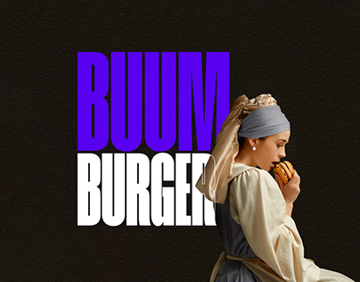 Buum Burger - Food Branding