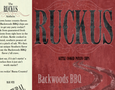 "Ruckus" Brand Chip Bags