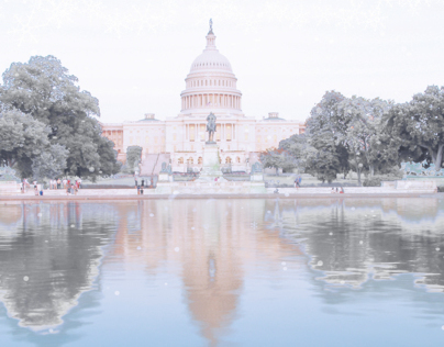 Photoshop Editing Summer to Winter Capitol