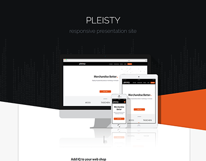 Pleisty - Presentation Website
