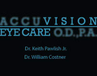 Accuvision Eye Care Banner/Business Cards