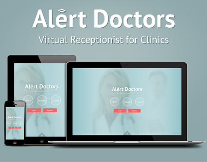 Alert Doctor | Single Page Responsive Layout Design