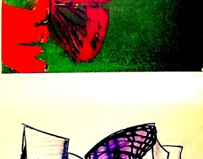 butterfly Vs Andy warhol And Frank gehry