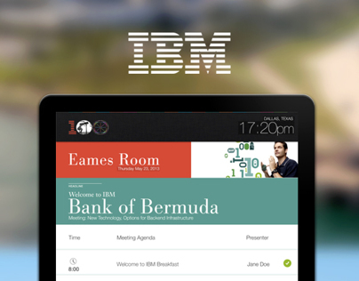 Digital Meeting Displays for IBM
