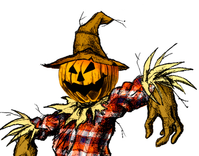 Saranac Scary Good Scarecrow