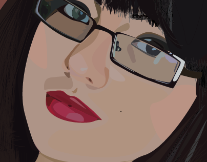 Self -Portrait | Adobe Illustrator | Student Project