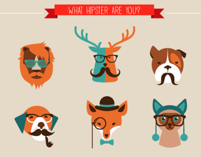 22 Hipster Animals