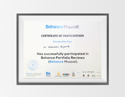 My participation in Behance reviews