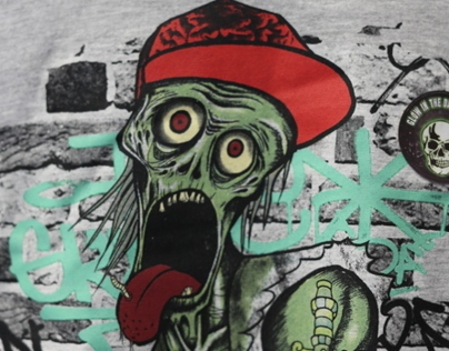 Zombie Boy Illustration