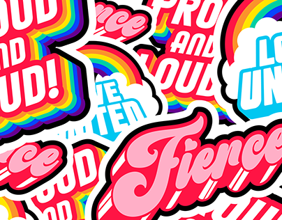 Pride Stickers for UpHouse