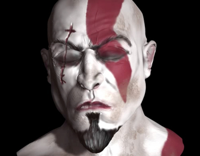 Kratos - God OF War - 3d Sculpt