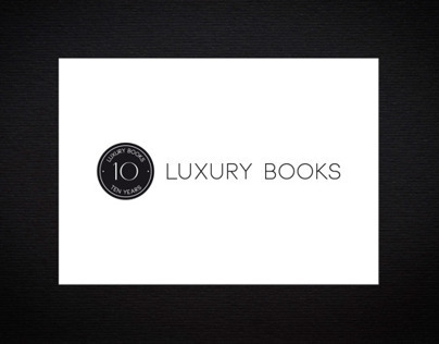 LUXURY BOOKS 10 YEARS / Branding & Graphic Design