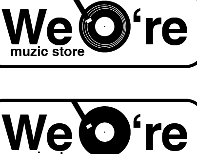 Muzic store - logo design project