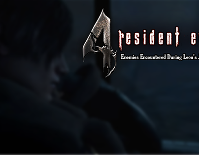 Infographic - Resident Evil 4 Enemies Encountered