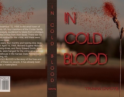 'In Cold Blood' Book Cover Design