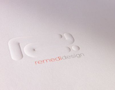 remedidesign logo mark : stationery