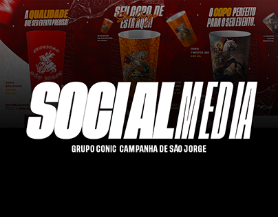 Social Media | Grupo Conic - Campanha de São Jorge.