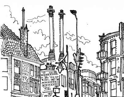 Urban Sketching in The Hague - May 2020