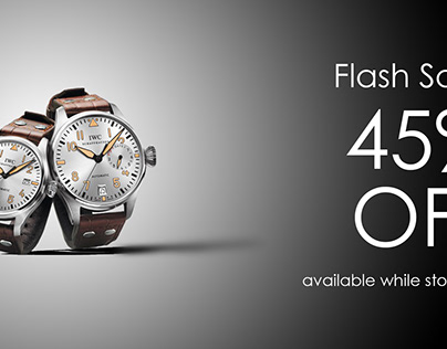 Wrist watch flash sales