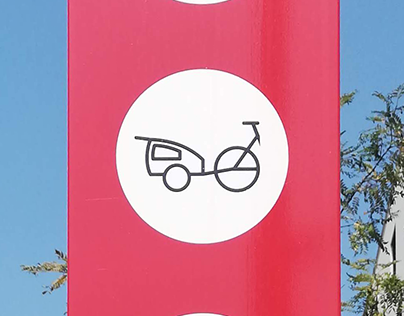 Ticket-Icons für Mobilitäts-App