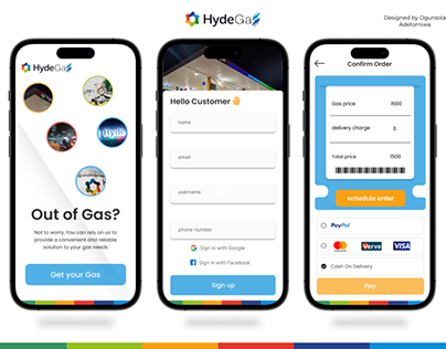 HydeGas Delivery Project
