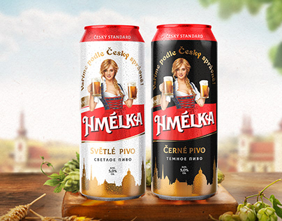 Branding / Разработка нового бренда пива «HMELKA»