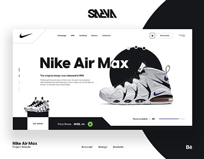 Concept Website Shoes - Nike