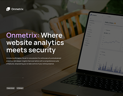 Project thumbnail - Onmetrix: Website analytics tool