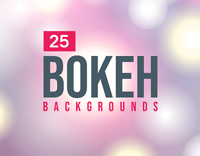 25+ Nice Bokeh Backgrounds for Your Design