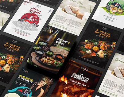 Flyer Designs - Food & Hospitality