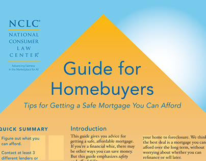 NCLC Guide for Homebuyers