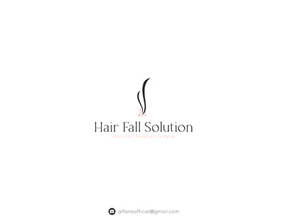 Hair Fall Solution - Cosmetics - Logo Design